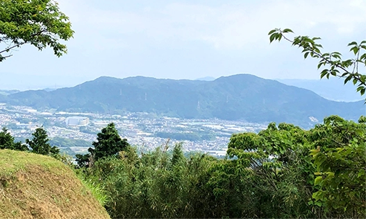 I.H.さんのプライベート写真、山登りで見た景色
